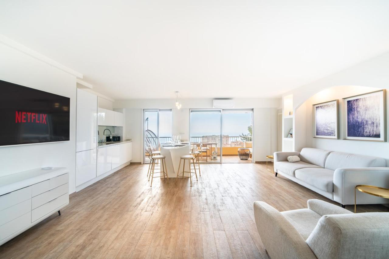 Monaco Border, Sea View, Terrace, Free Parking Apartamento Beausoleil Exterior foto